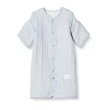 10mois dimoi 6way sleeper пушистая марля 6-слойная марля пудрово-голубая 22151021