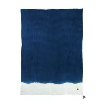 10mois dimoi bobo swaddle throw natural indigo 18141014
