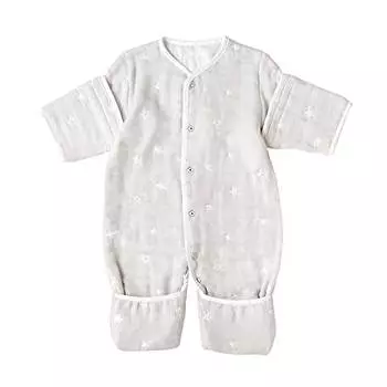 10mois dimoi fluffy gauze 6way sleeper gray 22151035