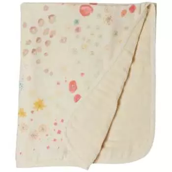 10mois dimoi - naomi ito fluffy gauze 6-layer gauze blanket baby size amezaiku 18131035