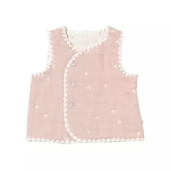 10mois dimois fluffy gauze 6-layer gauze chokki shell pink 21251010