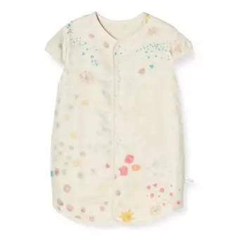 10mois dimois - naomi ito fukufuku gauze 6-layer gauze 2way sleeper with sleeves amezaiku 18131038