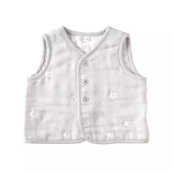 10mois Fluffy Gauze Chokki 18251008 Gray Cotton (Dimoi) (6-layer Gauze) 50~70cm серый