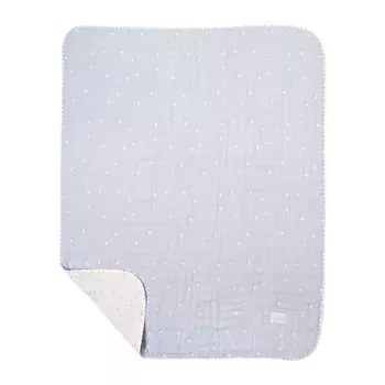 10mois fukufuku gauze 6-layer gauze kette baby size powder blue 21251007