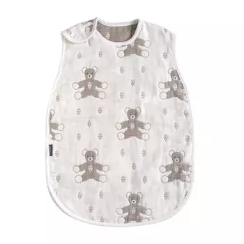 10mois - souleiado пушистая марлевая 6-слойная детская пеленка из 100% хлопка mon nunous коричневого цвета длина 58 см для новорожденных и детей до 3 лет 4343