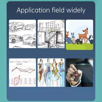 10moons T503 Графический планшет Цифровой планшет для рисования с рабочей областью 5*3 дюйма, 8192 уровнями давления белый