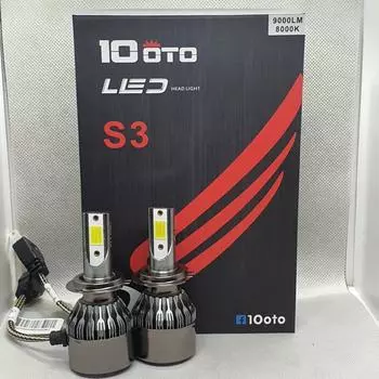 10oto Led Xenon Beyaz 9000 LMEN 8000K imek etkili