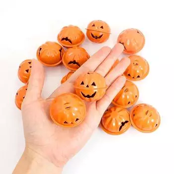 10 шт. Ювелирный кулон в виде тыквенных колокольчиков, забавный детский подарок на Хэллоуин, украшение, кулон, домашний декор оранжевый