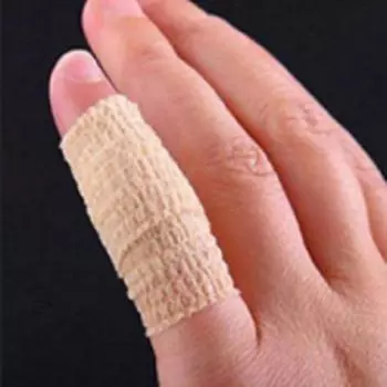 10PC Self Adherent Wrap Bandage Gauze Rolls Elastic Multi-scene Application Tape