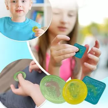 10pc Simulation Of Small Fish Tank Pinch Music Pinch Desktop Decompression Vent Small Ornaments (color Style Random Delivery) One Size