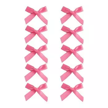 10pcs 4cm Cute Ribbon Bow Hair Clips Girls Korean Style Bowknot Mini Clip Hairpin Barrette Headwear Baby Hair Pin Accessories