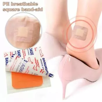 10 шт/50 шт. Пластырь водонепроницаемый гипоаллергенный ультратонкий раны гемостаз медицинские пластыри повязка первая помощь для взрослых 50pcs