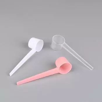 10Pcs 5g Measuring Spoons Coffee Protein Milk Powder Scoop Home Kitchen Gadgets DIY Plastic Measuring Spoon