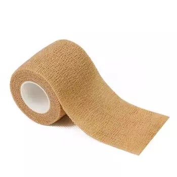 10Pcs Athletic Wrap Tape Self Adhesive Elastic Bandage Elastoplast Sports Protector Comfortably Support Sports Injuries 5cm X 4.5m