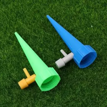 10 шт., автоматическая система капельного орошения, самополив, шип для растений, теплица, сад, регулируемая автоматическая капельница для воды, устройство синий