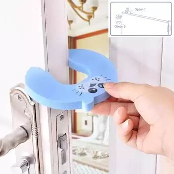 10pcs Baby Safety Door Stopper for Newborn Furniture Protection Anti-pinch Hand Cute Animal Care Child Lock Finger Protector