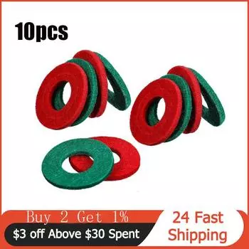 10 шт. BC2127 Защитная прокладка для клемм аккумулятора, антикоррозионная, автомобильная прокладка, толстое войлочное волокно, шайба, кольцо, коврик CHINA