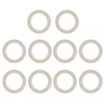 10Pcs Bicycles Pedal Spacer Crank Cycling Bike Stainless Steel Rings Washers Bike Pedal Gasket Crank Spacer Enduring