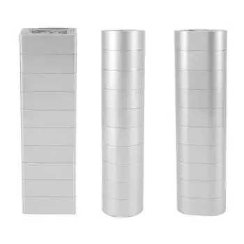 10pcs Cake Mold Baking Tool Easy Cleansing Stainless Steel Cake Mold Set for Kitchen Quadrate Shape