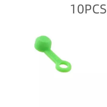 10pcs Caliper Cover Bike Bleed Nipple Cover Solid Color Oil Nipple Dust Cap Grease Nozzle