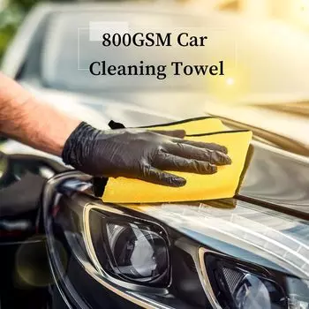 10PCS Car Wash Microfiber Towel Auto Detailing Towel Cloth Car Cleaning Drying Towel Car Clean Cloth Washing Rag Absorbent Cloth