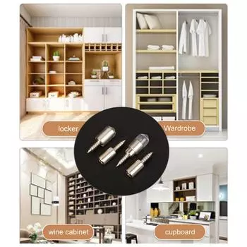 10 шт. крестообразный саморез с резиновым гвоздем для перегородки шкафа