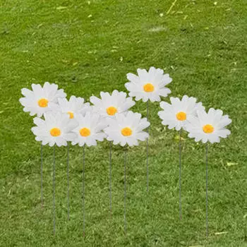 10 шт. колышков для цветов маргариток, колышков для растений, декоративных садовых растений для
