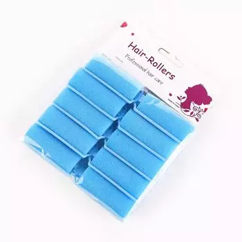 10pcs DIY Soft Sponge Curler Durable Hairproof Hair Roller Multi-functional Portable Hair Foam Rollers Girl