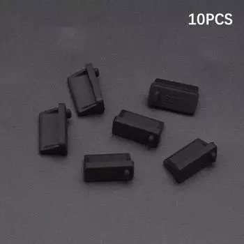10pcs Efficient Protection USB Dustproof Plug Universal USB Interface Protector Tablet