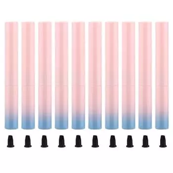 10Pcs Empty Mascara Bottle Tube Fine Brush Head DIY Mascara Container Refillable Bottle