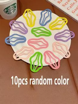 10pcs Fashion Girls Hairpin Cloud shaped Hollow hairpin bb Hairpin Cute girls hair accessories headpiece