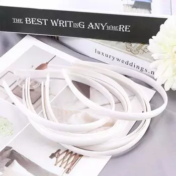 10Pcs Fashion Women Plain Lady Plastic Hair Band Headband No Teeth Hairband Girl Hair Accessories