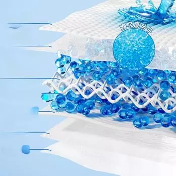 10pcs Female Dog Diaper for Teddy Male Dog Leakproof Nappies Super Absorption Sanitary Pants Pet Menstrual Physiological Pants