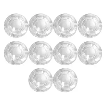10Pcs Guitar Effect Pedal Footswitch Knobs Foot Nail Caps Protections Caps for Guitar Effect Pedal Protections Caps Set