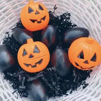 10Pcs Halloween Mini Blind Box Opening Small Gift Supplies Pumpkin Exquisite Decoration Storage Blind Box Party Active Props