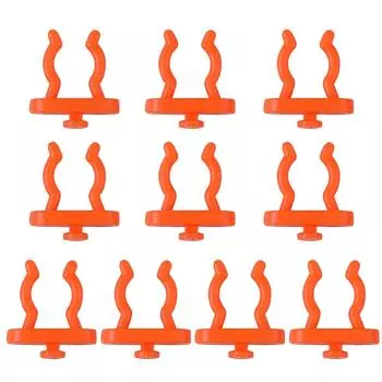 10PCS Hardware Tool Hook Wall-Mounted Hardware Tool Hanging Plate Tool Box Parts Garage Workshop Storage Rack Hanging Hole