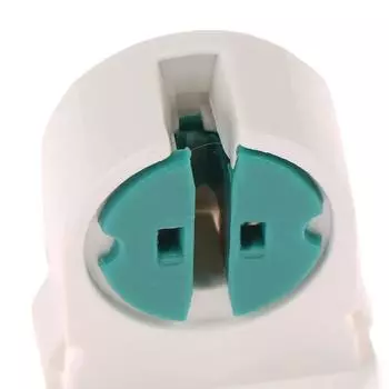 10Pcs Home T5 Light Holder G5 Base Non-Shunted Heat-Resistant Lamp Socket Ac500V 2A For Led Fluorescent Light Tube Holder