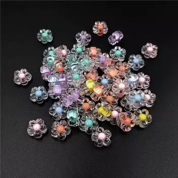 10 шт., браслет из бусин в форме сердца из банки, прозрачный/матовый, изготовление ювелирных изделий своими руками, ожерелье, материал ручной работы, 13 мм, мода Transparent 13mm 10Pcs жёлтый