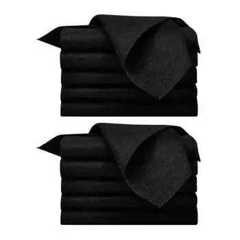 10Pcs Microfiber Cleaning Cloth Thickened Reusable Dishwash Towels Window Glass Cars Absorbent Lint-Free Multipurpose Rags 20*25cm