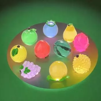 10pcs Mini Artificial Fruits Handicrafts Fake Fruits Simulation Fruit Home Kitchen Decorations Style 4