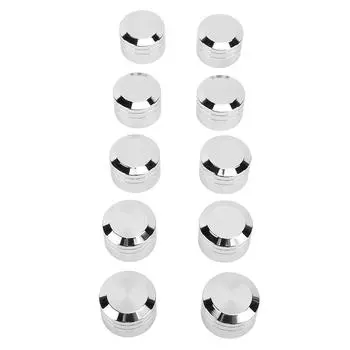 10pcs Motorcycle Head Bolt Cover Secure Protection CNC Aluminum Universal Fit Engine Screw Toppers S