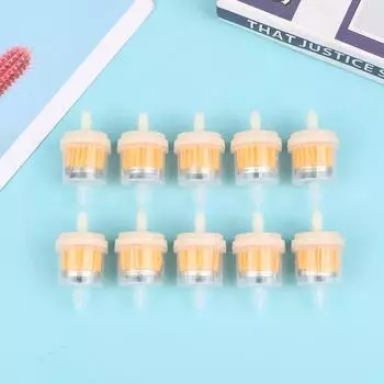 10 шт. мотоциклетный масляный фильтр для бензина, карбюраторный масляный фильтр для бензина, элемент фильтра с магнитным фильтрующим элементом, паровой фильтр