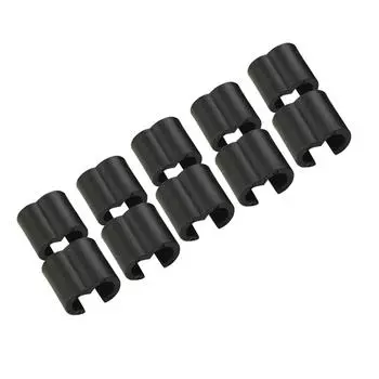 10pcs MTB Road Bike Hydraulic Disc Brake Shift Cable Guide Hose Frame Fixture Bicycle Equipments Accessories For Cycling Safing