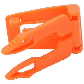 10pcs MultiFunction Molle Webbing Strap Buckle Clips Removable Backpack Connecting Buckles(Orange )