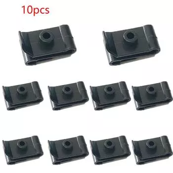 10PCS Nut Retainer Front Bumper Trim Fastener Clips 9046705114 For Toyota Camry