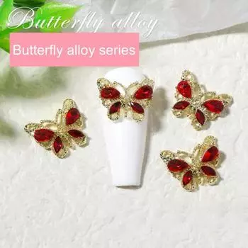 10pcs очаровательный легко наносится долговечные ногтевые шармы 3D-художественные украшения салонные принадлежности G