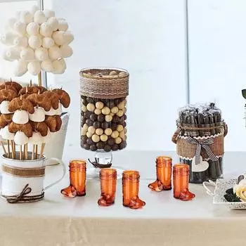 10Pcs Plastic Mini Cowboy Boot Glasses 1 Oz Shot Glasses New Drinking Cups Outdoor розовый