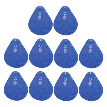 10PCS Pool Cover Weights PVC Winter Pool Tarp Hanging Water Bag for Above Ground Swimming Pool