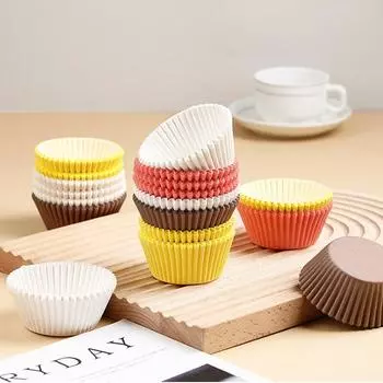 10Pcs/ Pure White Cupcake Liners Food Grade Paper Cup Cake Baking Cup Muffin Kitchen Cupcake Cases DIY Cake Molds 10pcs белый