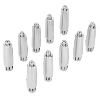 10pcs RCA Female to XLR Female Plug Metal RCA to XLR Connector for AV Equipment Studio Equipment